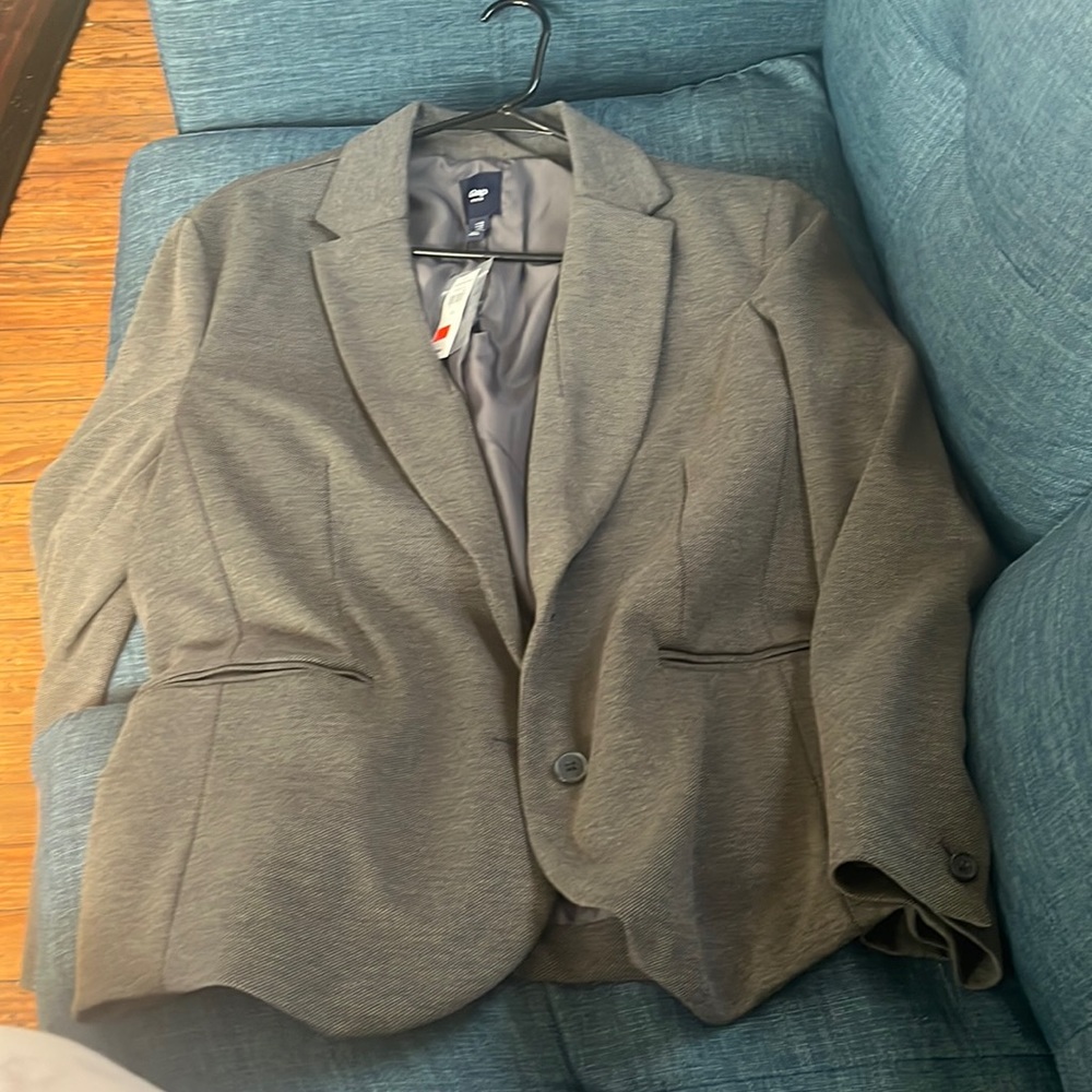 Gray Gap size 18 blazer